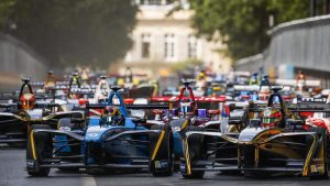 Formel E i Paris 2017. Foto: Renault e.Dams